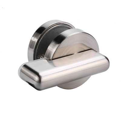 Stainless Steel Bathroom Partition Hardware With Smooth Overlap Hinge