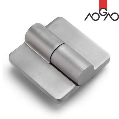 Stainless Steel 304 Toilet Cubicle Hardware with Hinged Customizable Color f