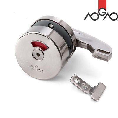 Silver Door Round Toilet Partition Accessories 304 Stainless Toilet Cubicle Fittings Accessories