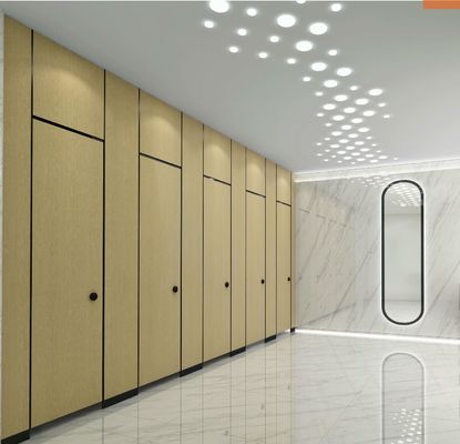 Aluminum Honeycomb  Bathroom Partition Walls Public Shower Cubicle 1950mm