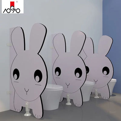 4mm - 12mm Urinals Partition School Market Bathroom Urinal Dividers Aterproof