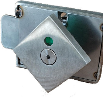 Stainless Steel 304 Toilet Cubicle Hardware with 12mm/18mm Thickness and Hinged/Sliding Door Style