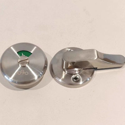 HPL Toilet Cubicle Hardware and Toilet Partition Accessories Door Style Customizable Color