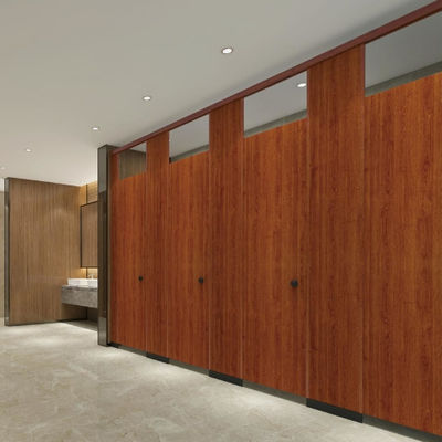 Commercial Toilet Cubicle Panels Waterproof Compact Phenolic Board Cubicle