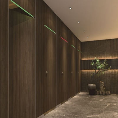 Waterproof Toilet Cubicle Partition Bathroom Partitions 12mm 18mm Toilet Divider Panels