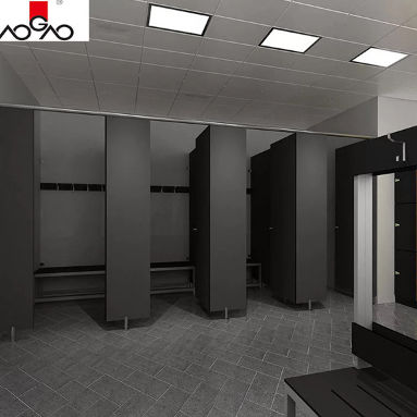 Waterproof Toilet Cubicle Partition Bathroom Partitions 12mm 18mm Toilet Divider Panels