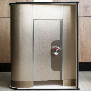 European Standard Aluminum Composite Toilet Partition 40mm 12mm Phenolic Board