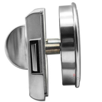 Zinc Alloy Toilet Partition Accessories Anti Fingerprint Modern Bathroom Partition