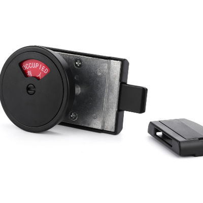 Zinc Alloy Toilet Partition Accessories Anti Fingerprint Modern Bathroom Partition