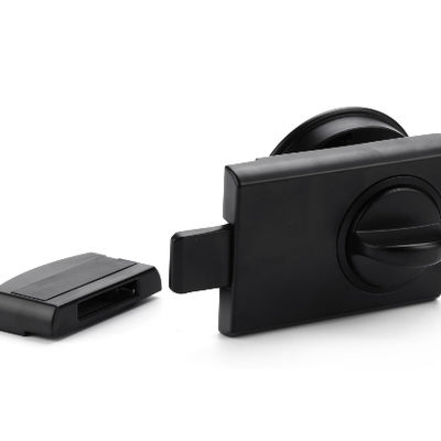 Zinc Alloy Toilet Partition Accessories Anti Fingerprint Modern Bathroom Partition