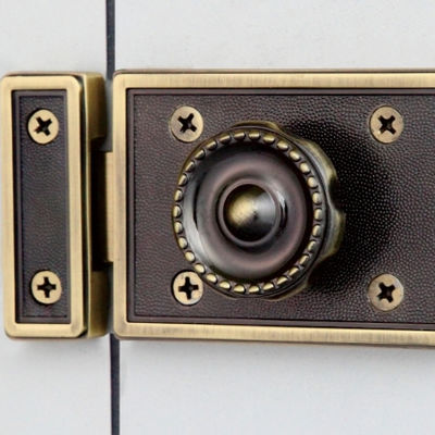 Retro Zinc Alloy Door Handle Rustproof Antique Style