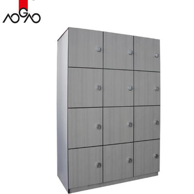Phenolic HPL Commercial Gym Lockers Stainless Steel  Small Gym Lockers Waterproof