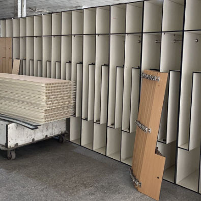 Phenolic Factory Gym Locker Furniture White   Smart Lockers For Schools