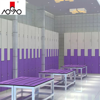 Flat Pack  Small Employee Lockers Furniture Enclosed  Outdoor Lockers For Schools