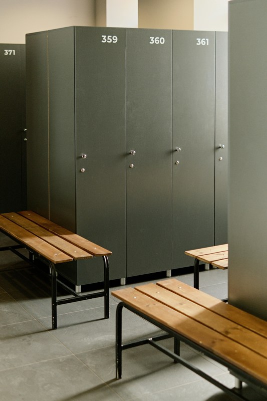 Modern Storage 18mm School Lockers Room Furniture Athletic Lockers