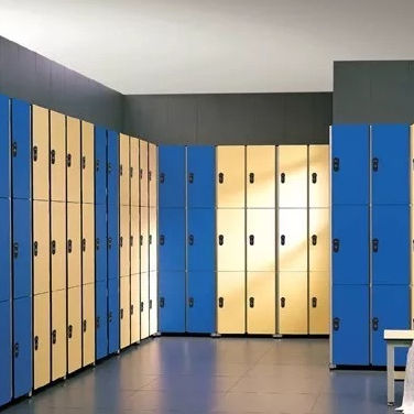 Rustproof Commercial Gym Lockers  0.4mm 0.5mm HPL Office Lockers